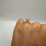 3.02ct Lozenge Cut Solitaire