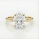 The Juliet Oval Solitaire