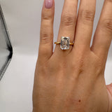 3.53ct Emerald Cut Solitaire