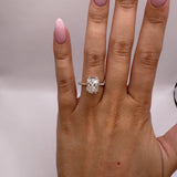 3ct Elongated Cushion Engagement Ring