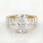 The Estelle Oval Engagement Ring