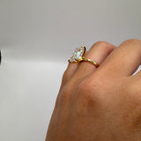 5.07ct Criss Cut Solitaire