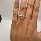 3.02ct Lozenge Cut Solitaire