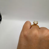 5.07ct Criss Cut Solitaire