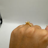 2.04ct Elongated Cushion Solitaire