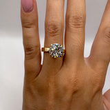 3ct Round Lab Grown Diamond Engagement Ring Size 5