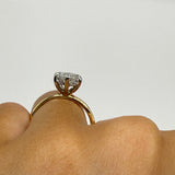 3ct Marquise Lab Grown Diamond Engagement Ring Size 6.5
