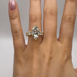 3ct Marquise Lab Grown Diamond Size 5