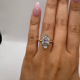 3ct Marquise Lab Grown Diamond Size 6.5