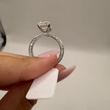 2.54ct Radiant Lab Grown Diamond Ring Size 7