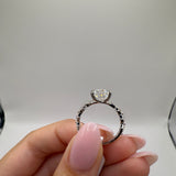 3.75ct Elongated Cushion Lab Grown Diamond Size 6.25