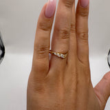 Curved Wedding Band Size 5
