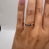 Curved Wedding Band Size 6