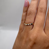 Curved Wedding Band Size 6