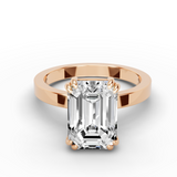 The Blair Emerald Solitaire