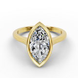 The Florence Bezel Marquise Ring