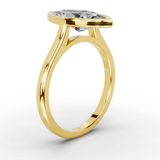 The Florence Bezel Marquise Ring