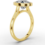 The Florence Bezel Oval Ring