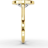 The Florence Bezel Oval Ring