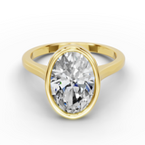 The Florence Bezel Oval Ring