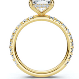 The Juliet Pave Radiant Engagement Ring
