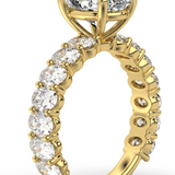 The Estelle Oval Engagement Ring