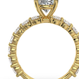 The Estelle Oval Engagement Ring