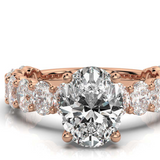The Estelle Oval Engagement Ring