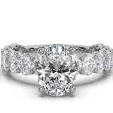 The Estelle Oval Engagement Ring