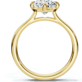The Juno Oval Solitaire