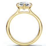 The Juno Cushion Solitaire
