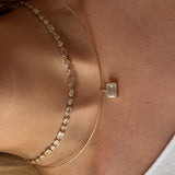 Emerald Diamond Pendant