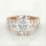The Estelle Oval Engagement Ring