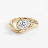 The Kennedy Oval Pinky Ring