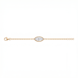 Bezel Marquise Chain
