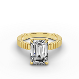 The Goldie Emerald Solitaire