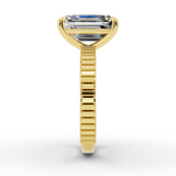The Goldie Emerald Solitaire